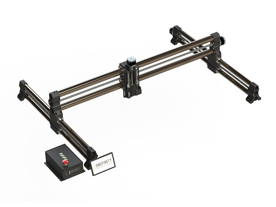 Onefinity Journeyman X-50 CNC Machine – Open Box / Never Assembled – Controller + 10.8" Touch Display