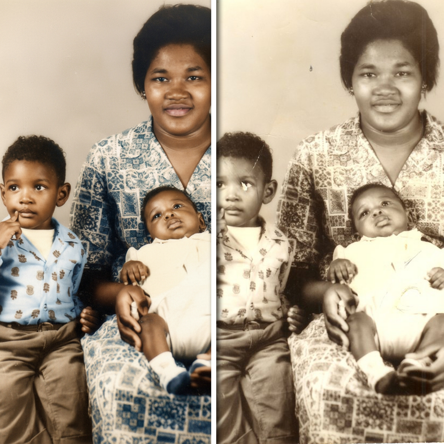 Restore & Enhance Old Photos | Custom Memorial Photo Editing & Colorization Restoration