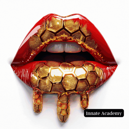 AI-033: Lips Design Pattern Drip Glitter Floral Tropical Midjourney Dall-E 3 Co-Work and Artwork Access | AI in Action 033