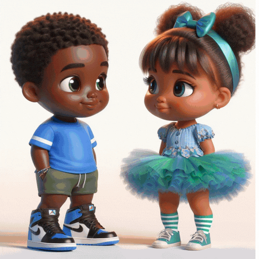 AI-009: Girl or Boy Gender Reveal Baby Shower Dall E 3 Midjourney Co-Work and Artwork Access