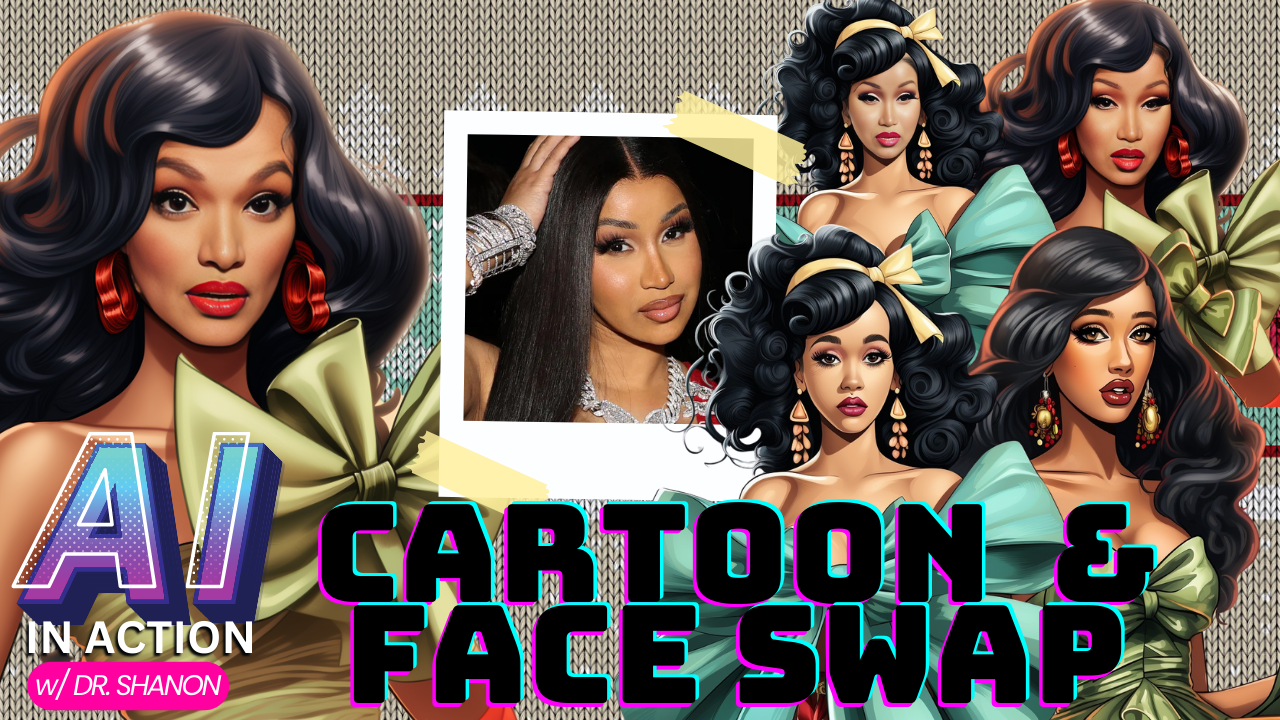 AI-002: Cartoon Models & Face Swap Midjourney Co-Work and Artwork Access