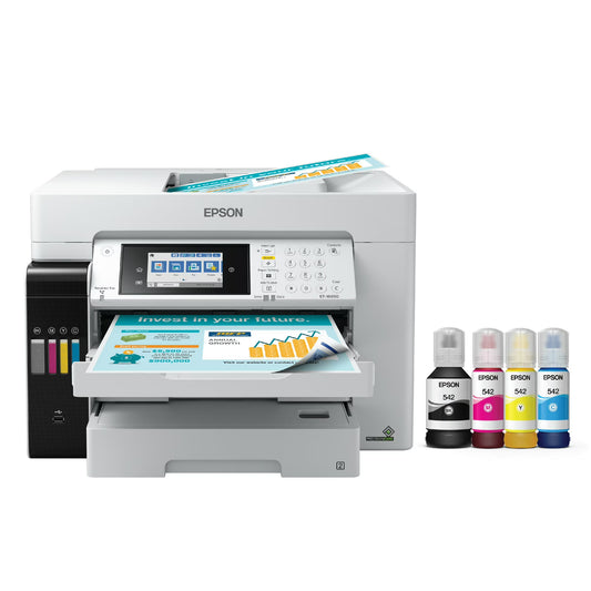 Epson EcoTank Pro ET-16650 New in Box – Sublimation Conversion Ready Wide-Format Printer for Stoles, Towels & Long/Roll Media