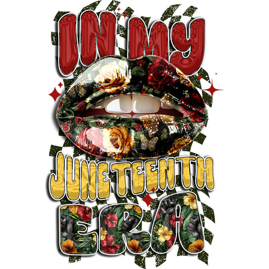 273- In My Era Juneteenth PSD Photoshop Tiff