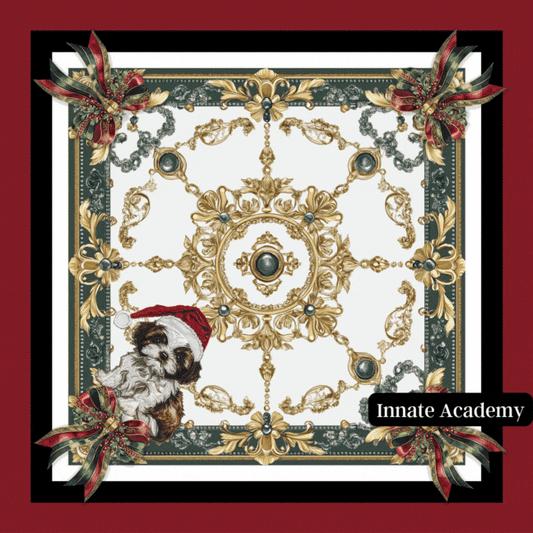 PSD-286:  Scarf Bandana Coquette Bow Design | Photoshop Template 286