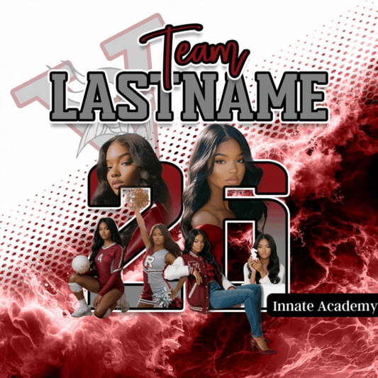 PSD-327: 09/10 8pm EST Pop Out Effect Viral Trendy Photo Text Numbers | Photoshop Template 327