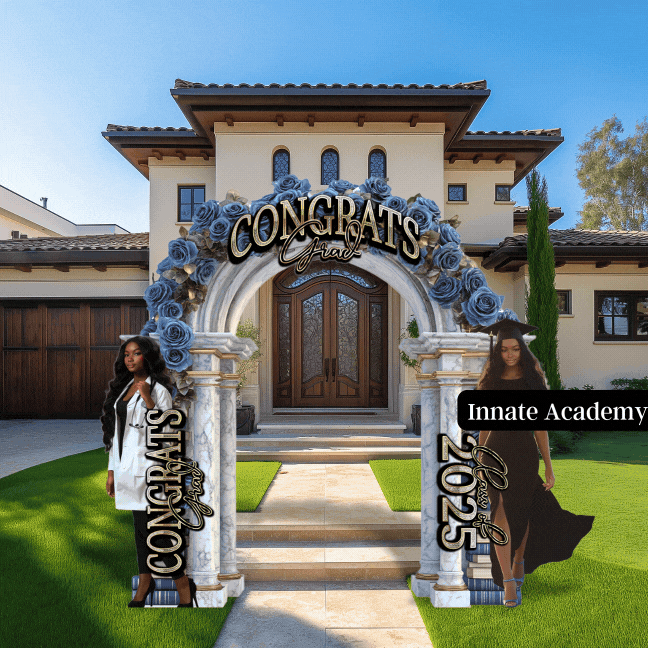 PSD-303:  10x10ft 3-Board Archway Entry Design | Photoshop Template 303