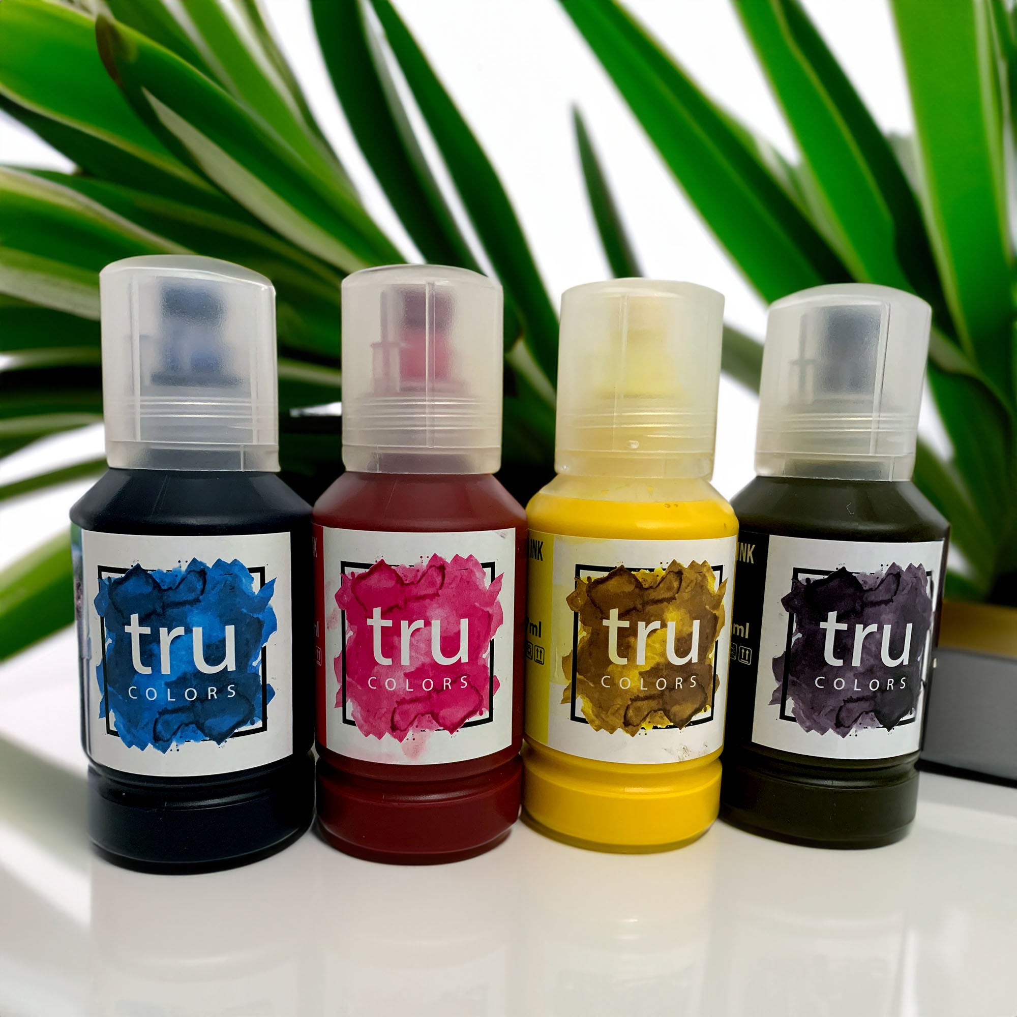 Premium Epson EcoTank Sublimation Ink Refills CMYK - Enhanced Color Vi ...