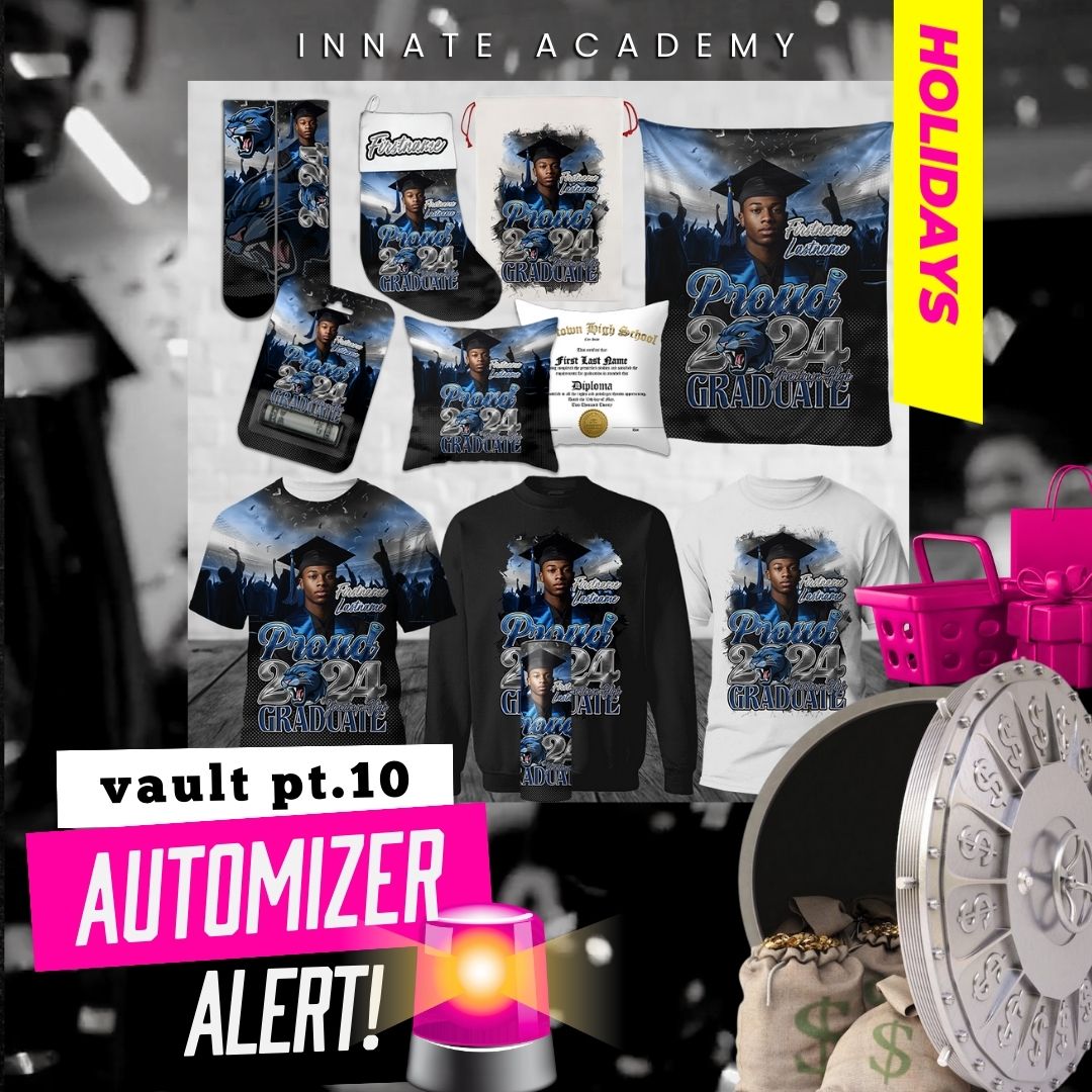 AUTO-262 Automizer 2.0 262 VAULT Mega Mockup Design Print Template Automate