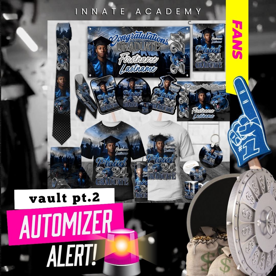 AUTO-262 Automizer 2.0 262 VAULT Mega Mockup Design Print Template Automate