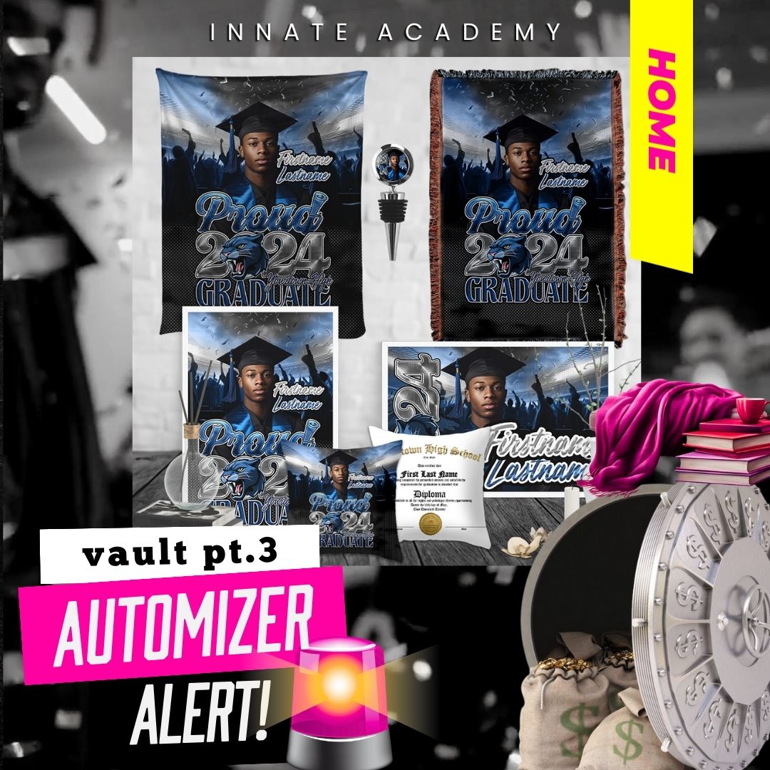 AUTO-262 Automizer 2.0 262 VAULT Mega Mockup Design Print Template Automate