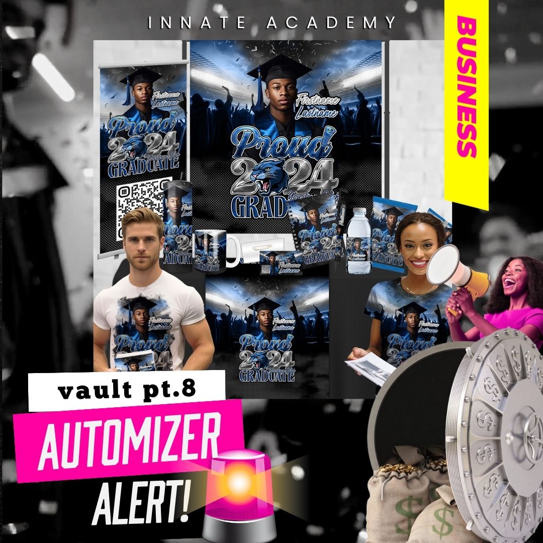 AUTO-262 Automizer 2.0 262 VAULT Mega Mockup Design Print Template Automate