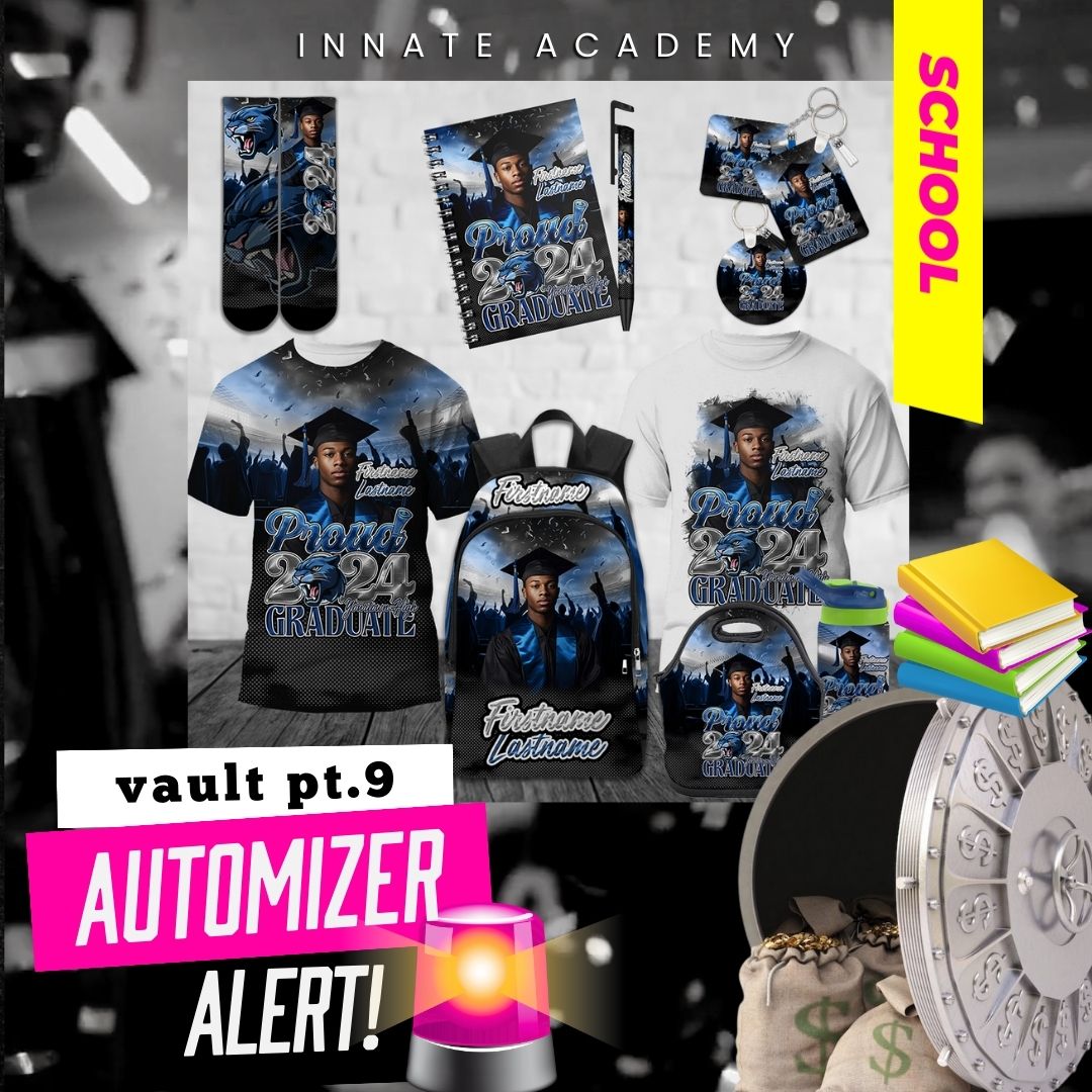 AUTO-262 Automizer 2.0 262 VAULT Mega Mockup Design Print Template Automate