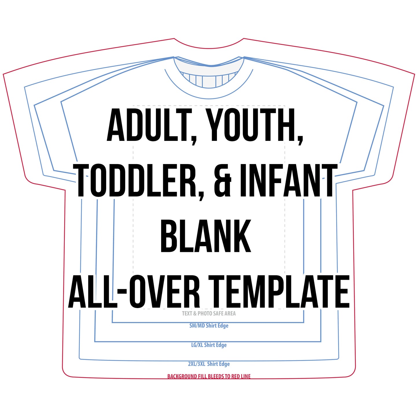 FREE All-Over Blank Template