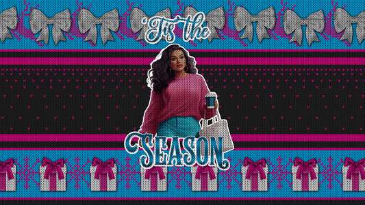 PSD-243 Ugly Christmas Sweater Football Photo Mascot Logo Custom All-Over Sublimation Photoshop Template
